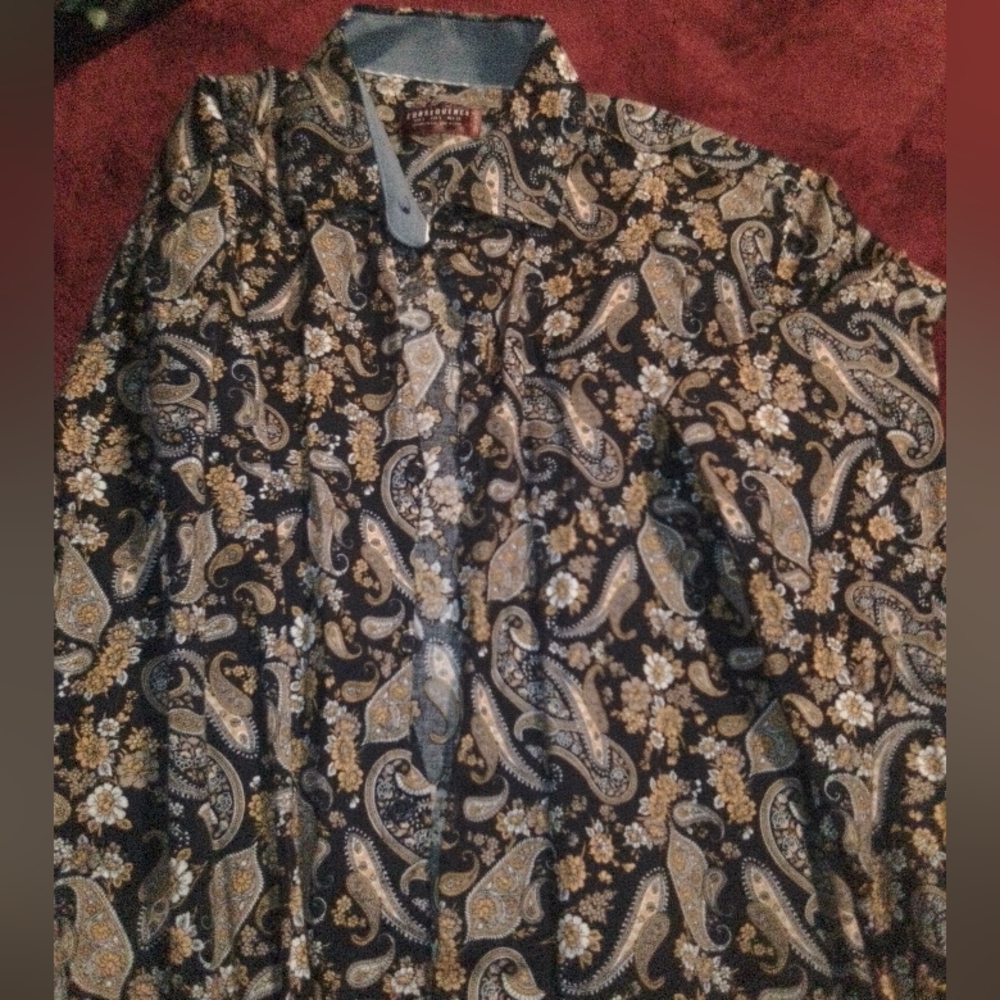 Consequence long sleeve button up shirt